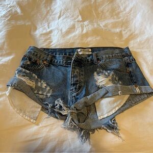 One Teaspoon bandit Jean short